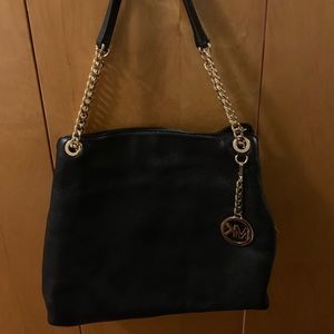 Michael kors all leather purse